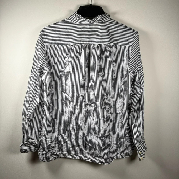 French Connection Gray and White Button Down Shirt - Picture 9 of 9